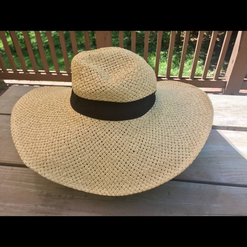 Wide Brim Straw Hat